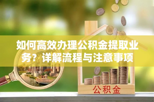 文山如何高效办理公积金提取业务？详解流程与注意事项