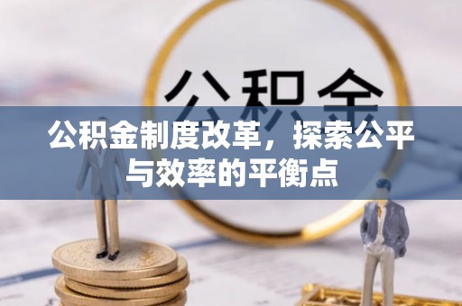 文山公积金制度改革，探索公平与效率的平衡点