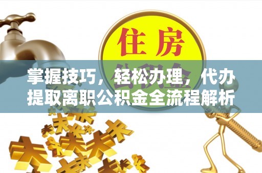 文山掌握技巧，轻松办理，代办提取离职公积金全流程解析
