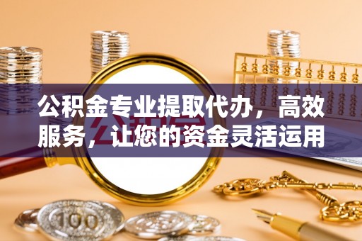 文山公积金专业提取代办，高效服务，让您的资金灵活运用